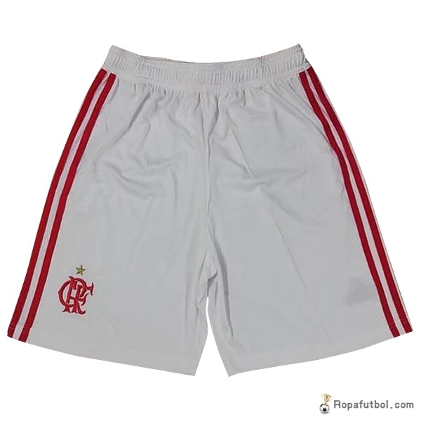 Pantalones Flamengo Replica Primera Ropa 2018/19 Blanco